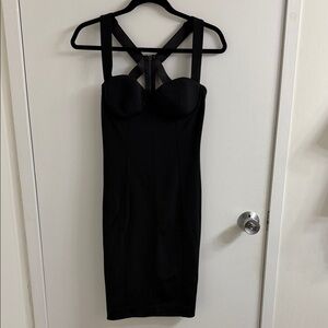 Marciano Sexy Back Black Dress size 4
